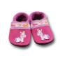 Preview: Krabbelschuhe Einhorn auf pink